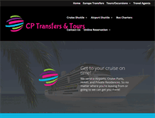 Tablet Screenshot of cptransfers.com